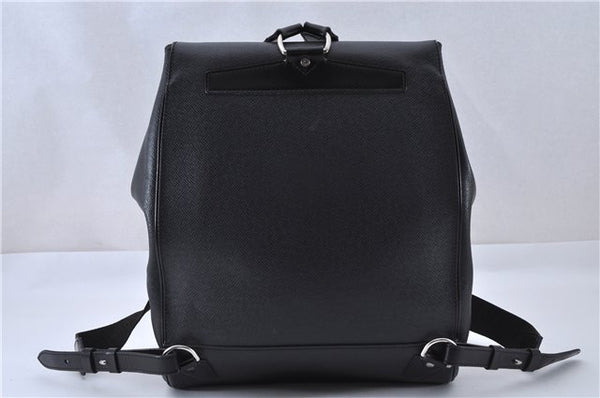 Authentic Louis Vuitton Taiga Cashier Backpack Black M30172 LV 3474F