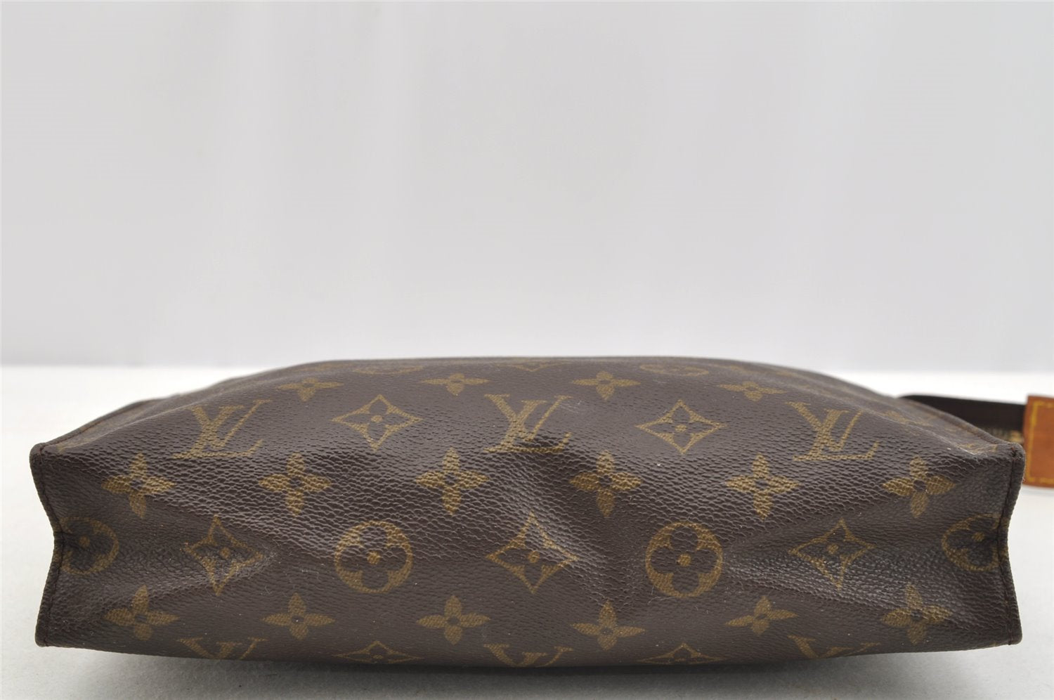 Auth Louis Vuitton Monogram Poche Toilette 26 M47542 Cosmetics Pouch Junk 3474I