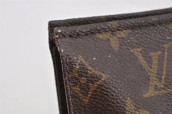 Auth Louis Vuitton Monogram Poche Toilette 26 M47542 Cosmetics Pouch Junk 3474I