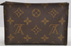 Authentic Louis Vuitton Monogram Poche Toilette 15 M47546 Cosmetics Pouch 3475I