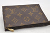 Authentic Louis Vuitton Monogram Poche Toilette 15 M47546 Cosmetics Pouch 3475I