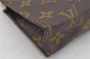 Authentic Louis Vuitton Monogram Poche Toilette 15 M47546 Cosmetics Pouch 3475I