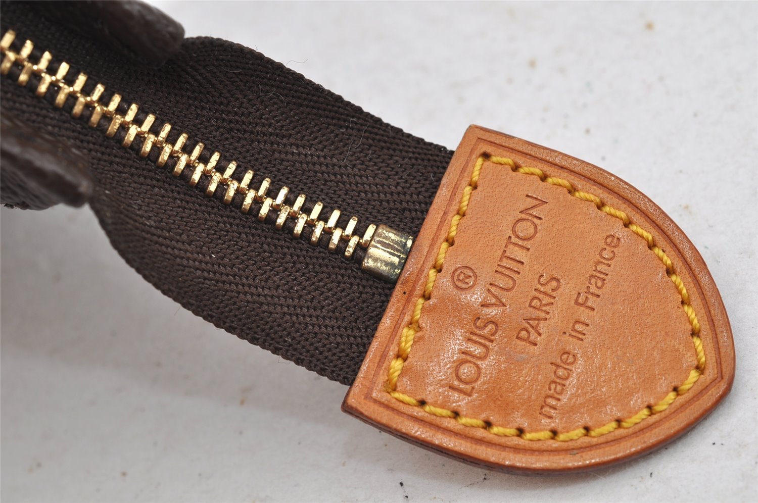 Authentic Louis Vuitton Monogram Poche Toilette 15 M47546 Cosmetics Pouch 3475I