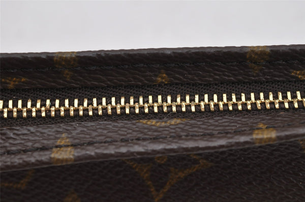 Authentic Louis Vuitton Monogram Poche Toilette 15 M47546 Cosmetics Pouch 3475I