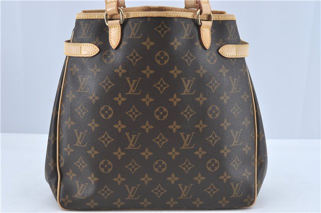 Authentic Louis Vuitton Monogram Batignolles Vertical Tote Bag M51153 LV 3476D