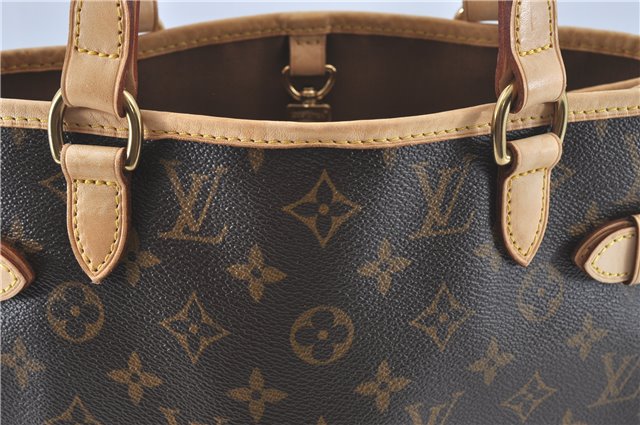 Authentic Louis Vuitton Monogram Batignolles Vertical Tote Bag M51153 LV 3476D