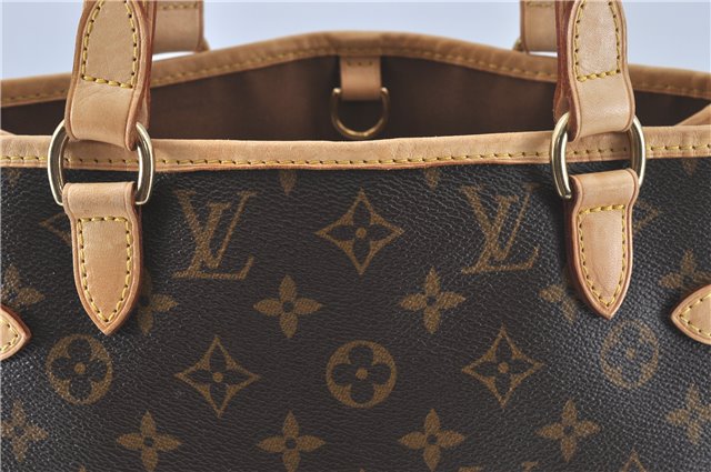 Authentic Louis Vuitton Monogram Batignolles Vertical Tote Bag M51153 LV 3476D