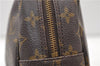 Auth Louis Vuitton Monogram Trousse Toilette 28 Clutch Hand Bag M47522 LV 3478E