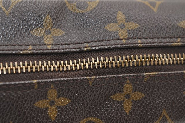 Auth Louis Vuitton Monogram Trousse Toilette 28 Clutch Hand Bag M47522 LV 3478E