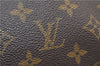 Auth Louis Vuitton Monogram Trousse Toilette 28 Clutch Hand Bag M47522 LV 3478E