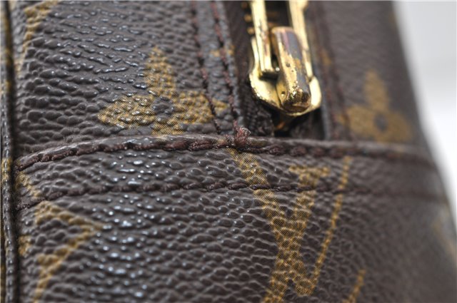 Auth Louis Vuitton Monogram Trousse Toilette 28 Clutch Hand Bag M47522 LV 3478E