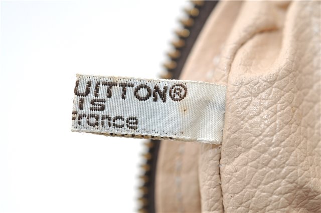 Auth Louis Vuitton Monogram Trousse Toilette 28 Clutch Hand Bag M47522 LV 3478E