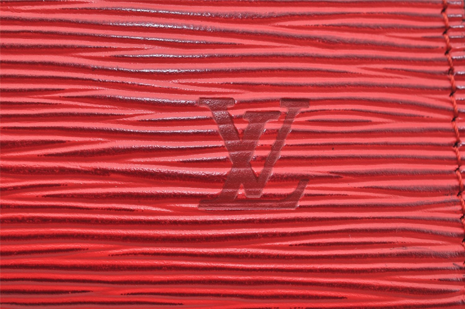 Authentic Louis Vuitton Epi Pochette Accessoires Pouch Red M52947 LV Junk 3478I