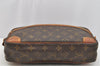 Authentic Louis Vuitton Monogram Compiegne 28 Clutch Hand Bag M51845 LV 3482I