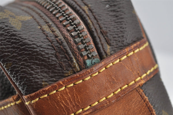 Authentic Louis Vuitton Monogram Compiegne 28 Clutch Hand Bag M51845 LV 3482I