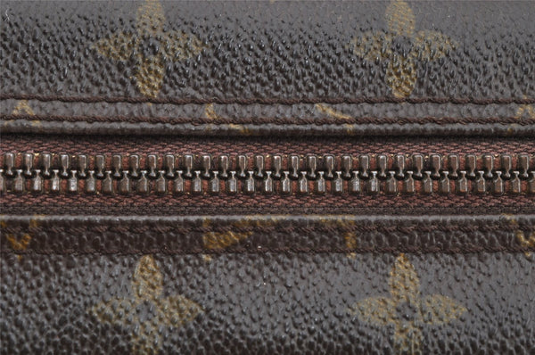 Authentic Louis Vuitton Monogram Compiegne 28 Clutch Hand Bag M51845 LV 3482I