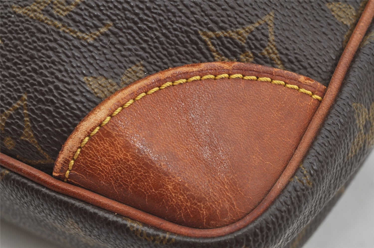 Authentic Louis Vuitton Monogram Compiegne 28 Clutch Hand Bag M51845 LV 3482I