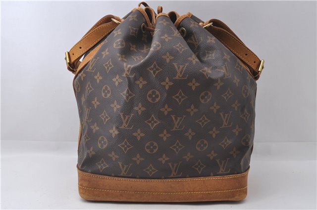 Authentic Louis Vuitton Monogram Noe Shoulder Bag M42224 LV 3484D