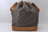 Authentic Louis Vuitton Monogram Noe Shoulder Bag M42224 LV 3484D