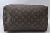 Authentic Louis Vuitton Monogram Speedy 30 Hand Bag Purse M41526 LV 3487D