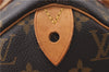 Authentic Louis Vuitton Monogram Speedy 30 Hand Bag Purse M41526 LV 3487D