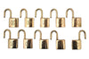 Authentic Louis Vuitton Padlock 10Set Old Model LV 3487I