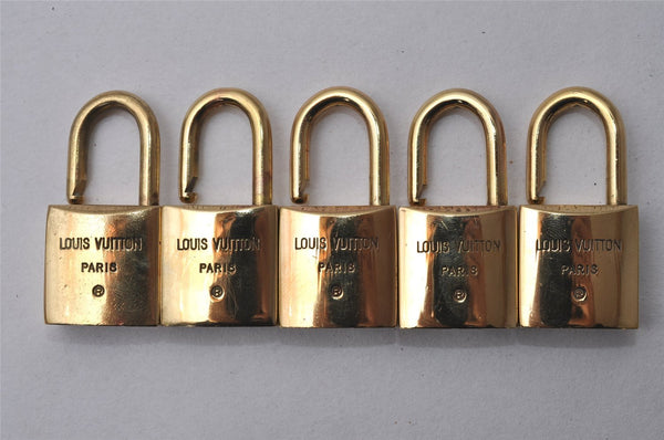 Authentic Louis Vuitton Padlock 10Set Old Model LV 3487I