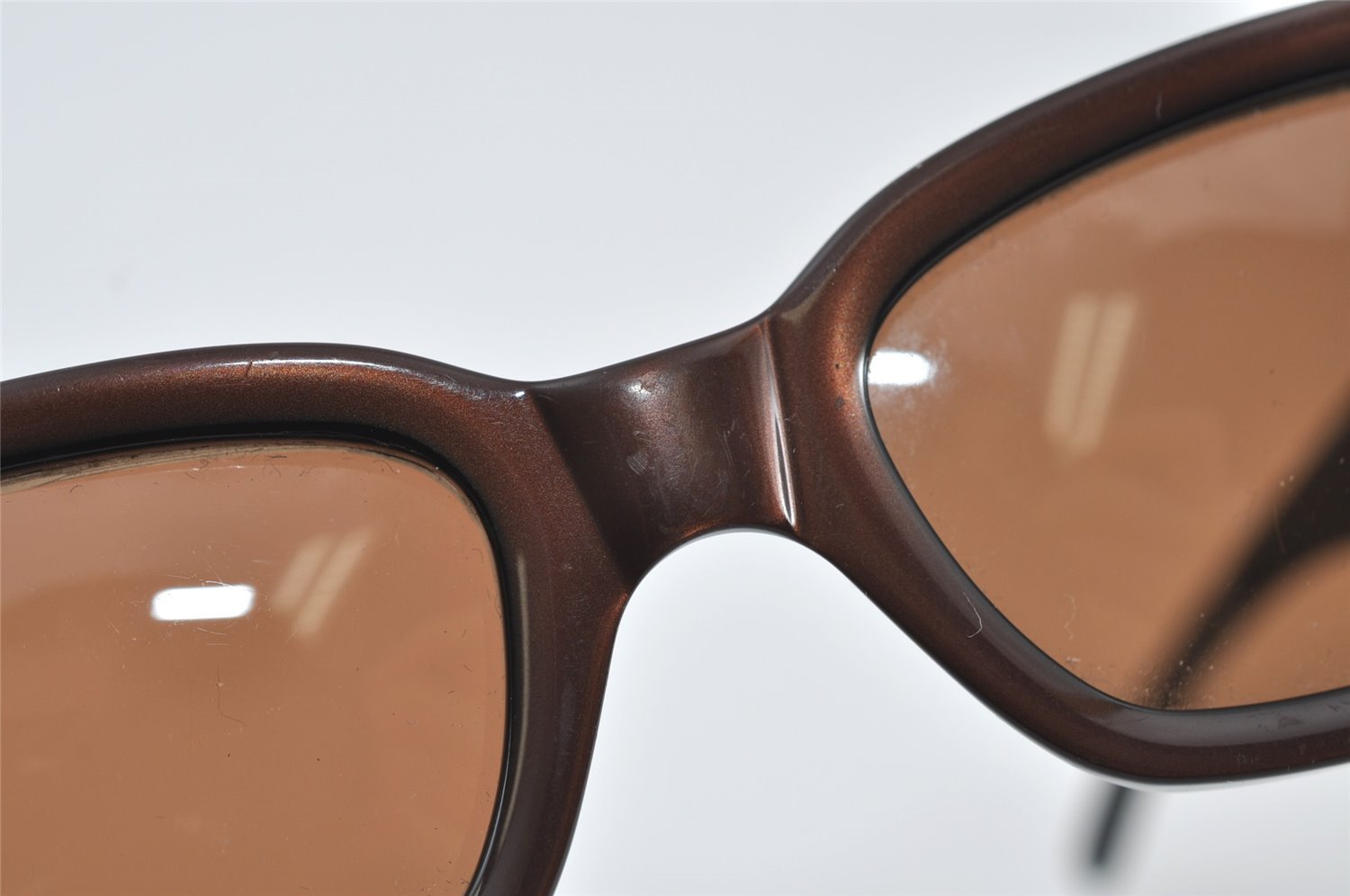 Authentic GUCCI Vintage Sunglasses Plastic GG 2409/S Brown 3489I