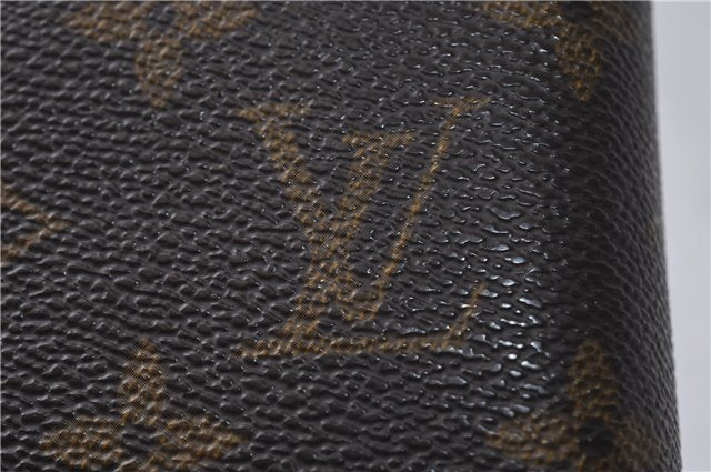 Authentic Louis Vuitton Monogram Compact Zip Bifold Wallet Purse M61667 LV 3494D