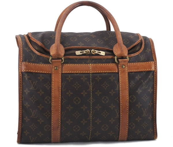 Authentic Louis Vuitton Monogram Sac Chaussures 40 Boston Bag M41924 LV 3498D
