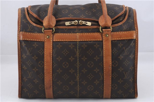 Authentic Louis Vuitton Monogram Sac Chaussures 40 Boston Bag M41924 LV 3498D
