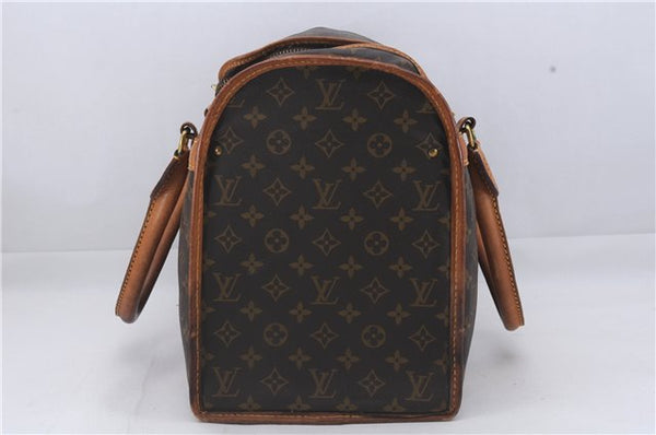 Authentic Louis Vuitton Monogram Sac Chaussures 40 Boston Bag M41924 LV 3498D