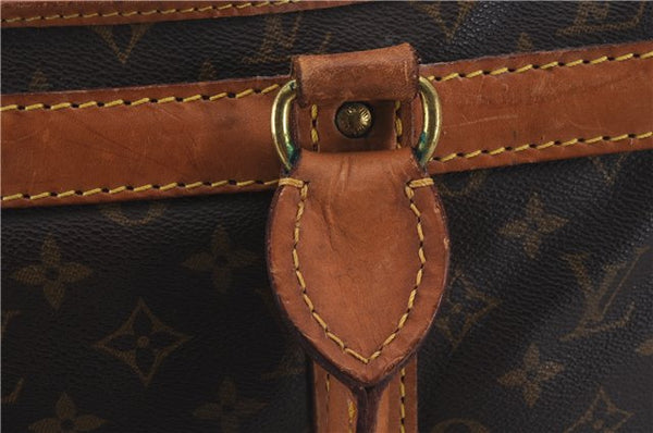Authentic Louis Vuitton Monogram Sac Chaussures 40 Boston Bag M41924 LV 3498D