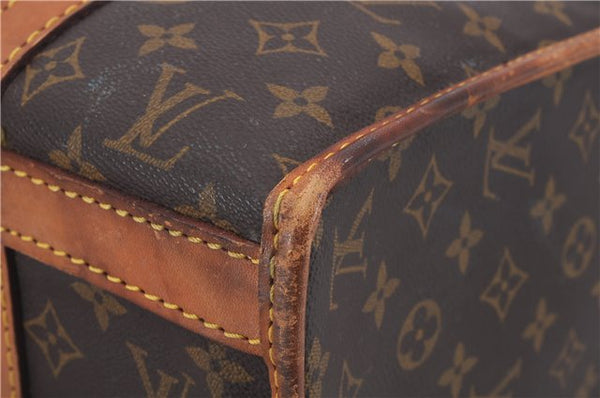 Authentic Louis Vuitton Monogram Sac Chaussures 40 Boston Bag M41924 LV 3498D