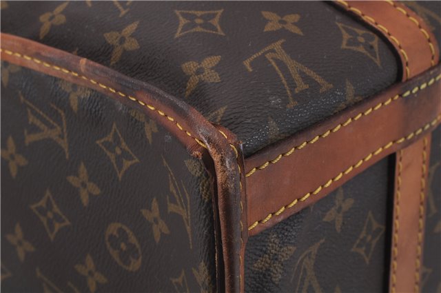 Authentic Louis Vuitton Monogram Sac Chaussures 40 Boston Bag M41924 LV 3498D