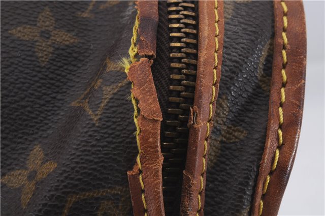 Authentic Louis Vuitton Monogram Sac Chaussures 40 Boston Bag M41924 LV 3498D