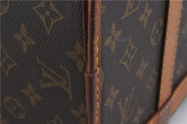 Authentic Louis Vuitton Monogram Sac Chaussures 40 Boston Bag M41924 LV 3498D