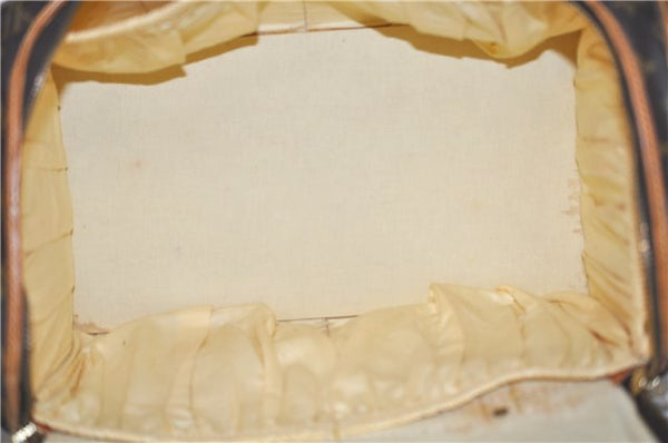 Authentic Louis Vuitton Monogram Sac Chaussures 40 Boston Bag M41924 LV 3498D