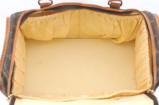 Authentic Louis Vuitton Monogram Sac Chaussures 40 Boston Bag M41924 LV 3498D