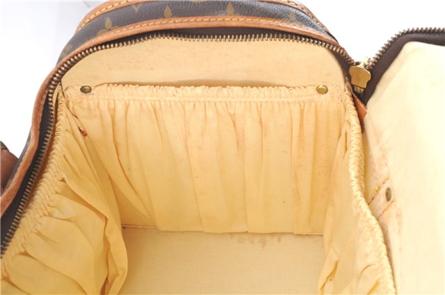 Authentic Louis Vuitton Monogram Sac Chaussures 40 Boston Bag M41924 LV 3498D