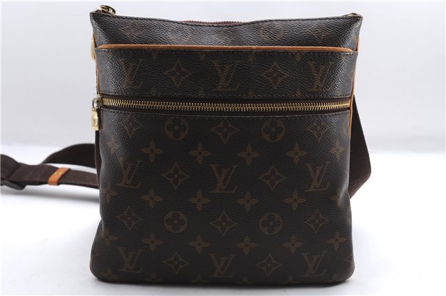 Authentic Louis Vuitton Monogram Pochette Valmy M40524 Shoulder Cross Bag 3498E