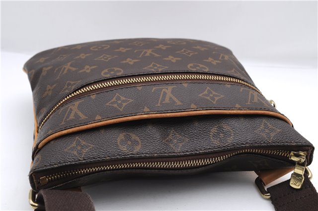 Authentic Louis Vuitton Monogram Pochette Valmy M40524 Shoulder Cross Bag 3498E