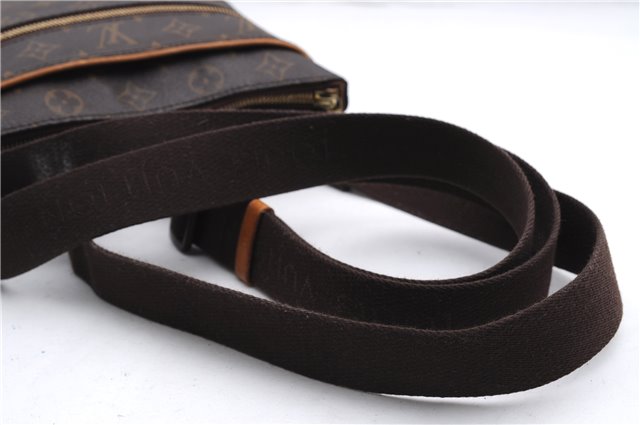 Authentic Louis Vuitton Monogram Pochette Valmy M40524 Shoulder Cross Bag 3498E