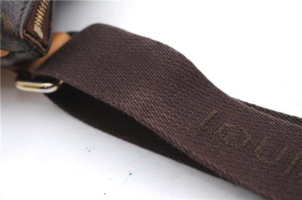 Authentic Louis Vuitton Monogram Pochette Valmy M40524 Shoulder Cross Bag 3498E