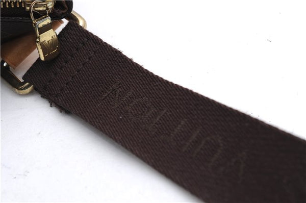 Authentic Louis Vuitton Monogram Pochette Valmy M40524 Shoulder Cross Bag 3498E