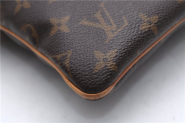 Authentic Louis Vuitton Monogram Pochette Valmy M40524 Shoulder Cross Bag 3498E