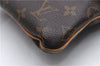 Authentic Louis Vuitton Monogram Pochette Valmy M40524 Shoulder Cross Bag 3498E