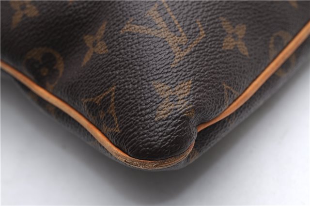 Authentic Louis Vuitton Monogram Pochette Valmy M40524 Shoulder Cross Bag 3498E