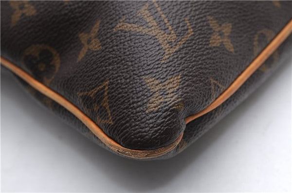 Authentic Louis Vuitton Monogram Pochette Valmy M40524 Shoulder Cross Bag 3498E