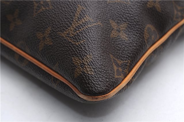 Authentic Louis Vuitton Monogram Pochette Valmy M40524 Shoulder Cross Bag 3498E